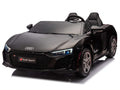 24V Audi R8 Spyder 2 Seater Ride on Car for Kids - Black