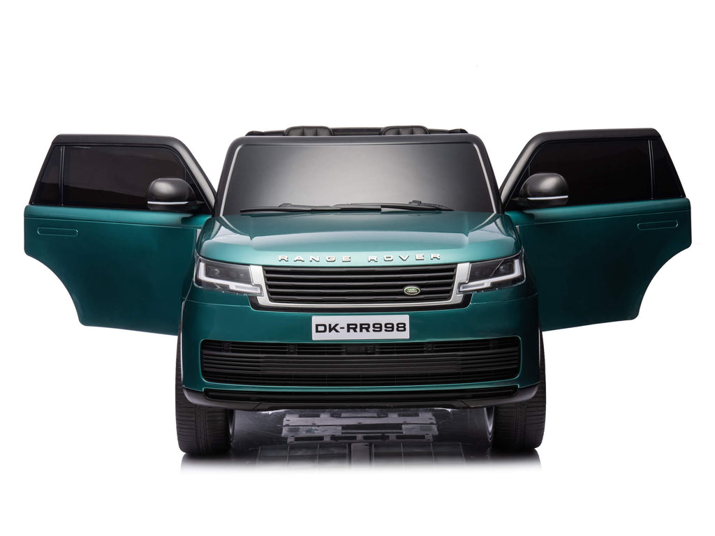 24V Land Rover Kids Electric Ride On SUV with Remote Control - Green