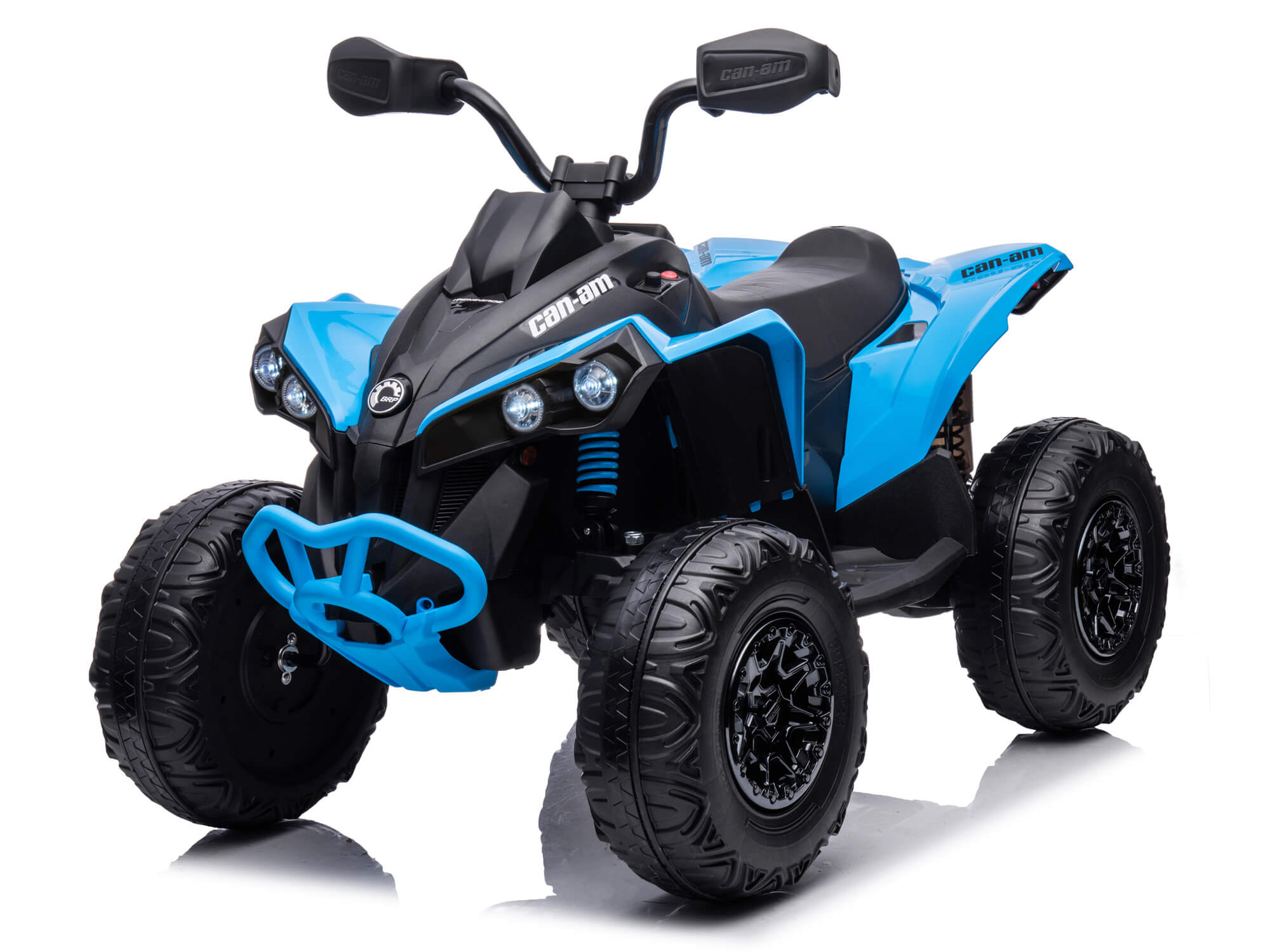 24V Can-Am Kids Renegade 4WD Ride-On Quad - Blue