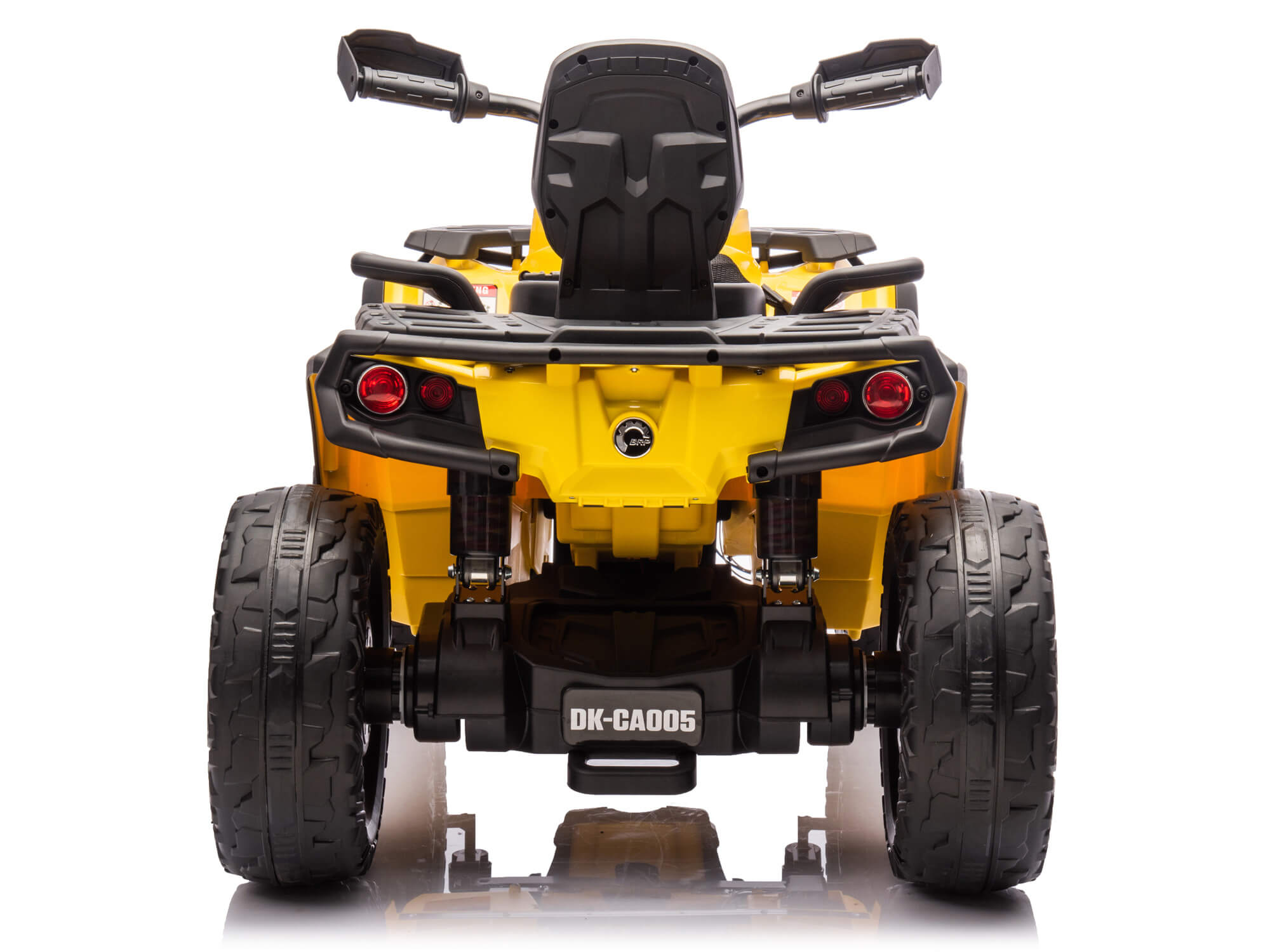 24V Can-Am Kids Outlander 4WD Ride-On ATV - Yellow