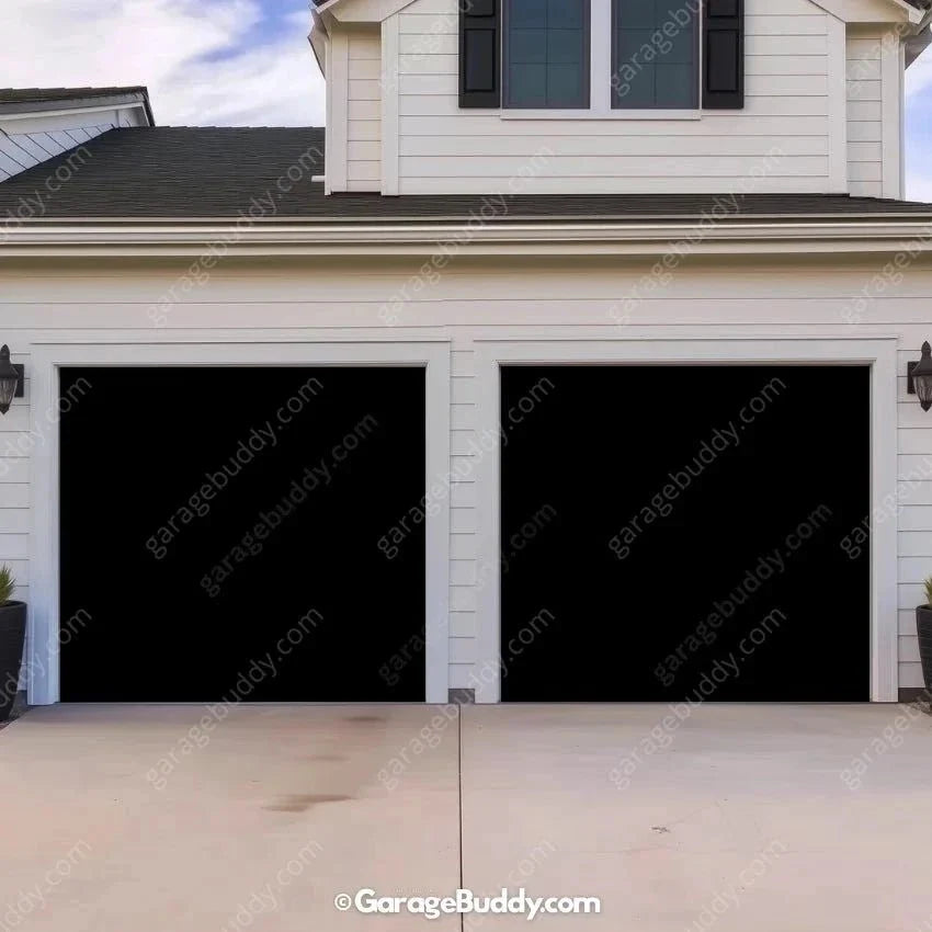 Classic Black | Garage Door Cover