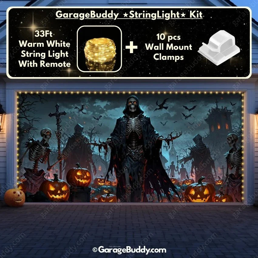Cursed Night | Halloween Garage Door Cover