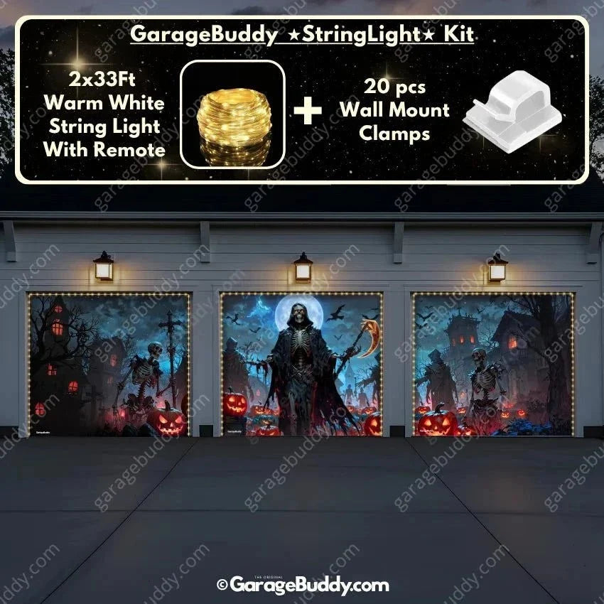 Cursed Night (Glow) | Halloween Garage Door Cover