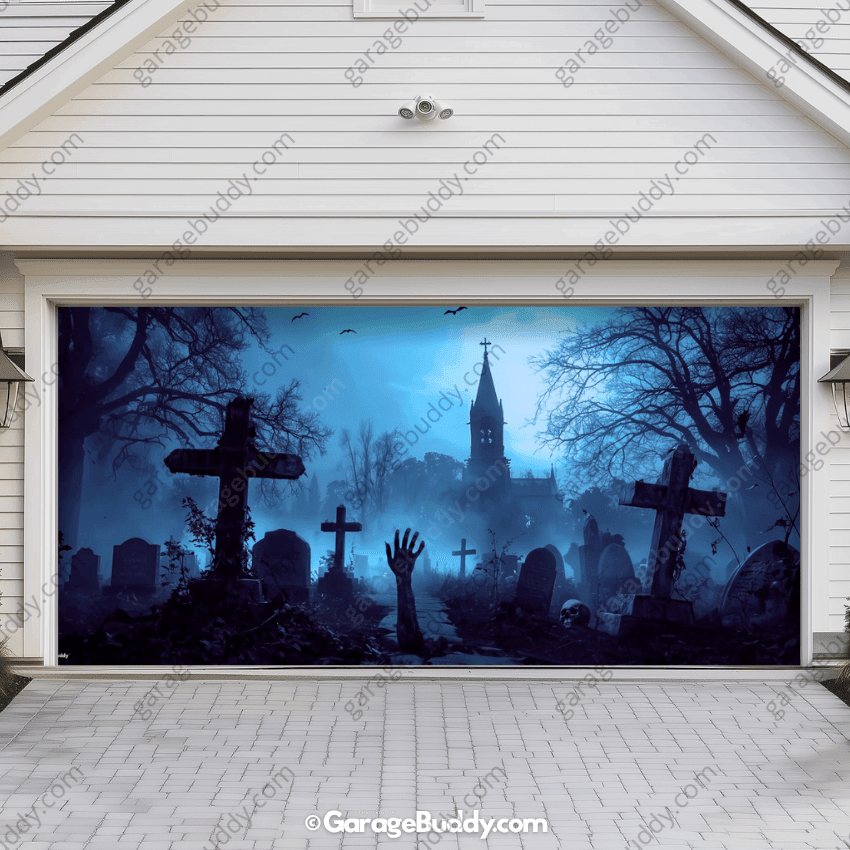 Grave Rising | Halloween Garage Door Cover