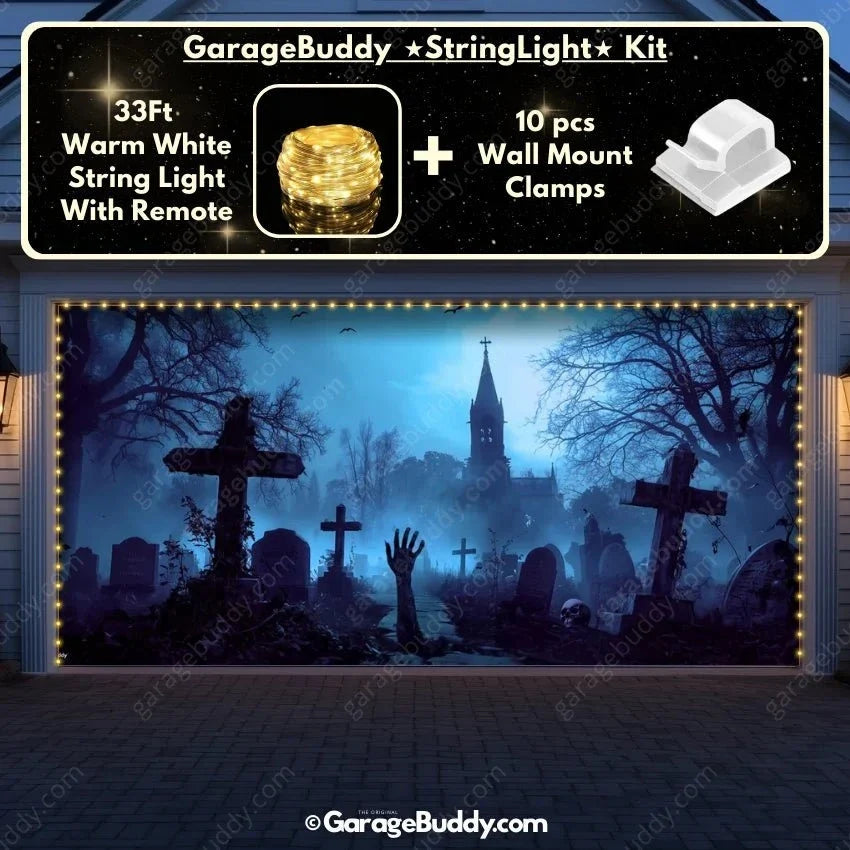 Grave Rising | Halloween Garage Door Cover