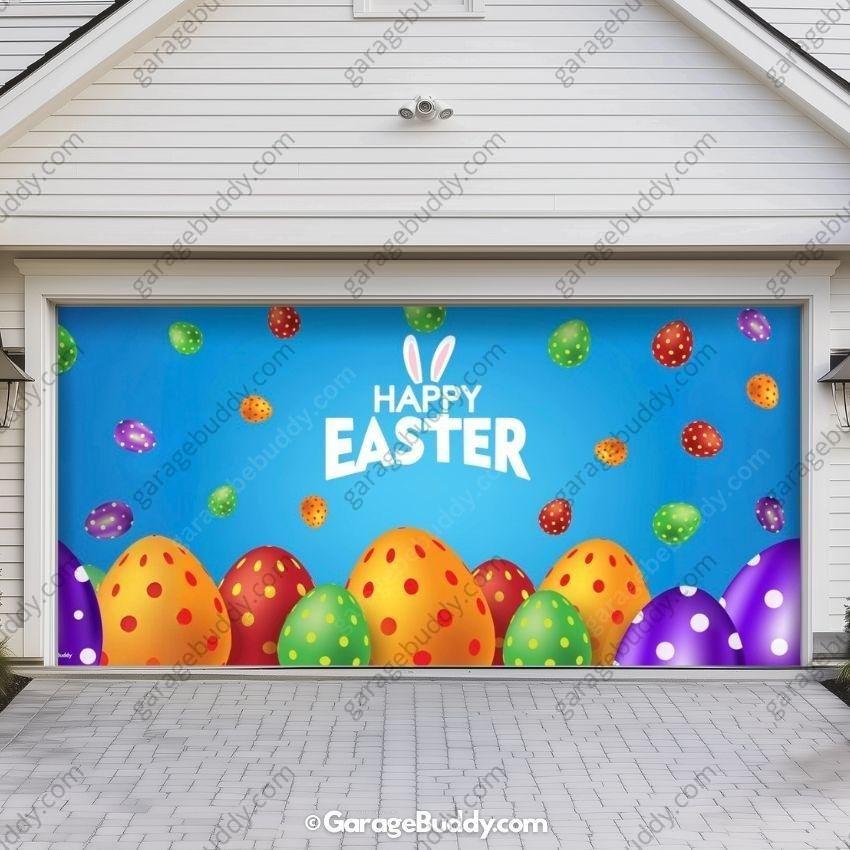 Happy Easter | Festive Garage Door Cover