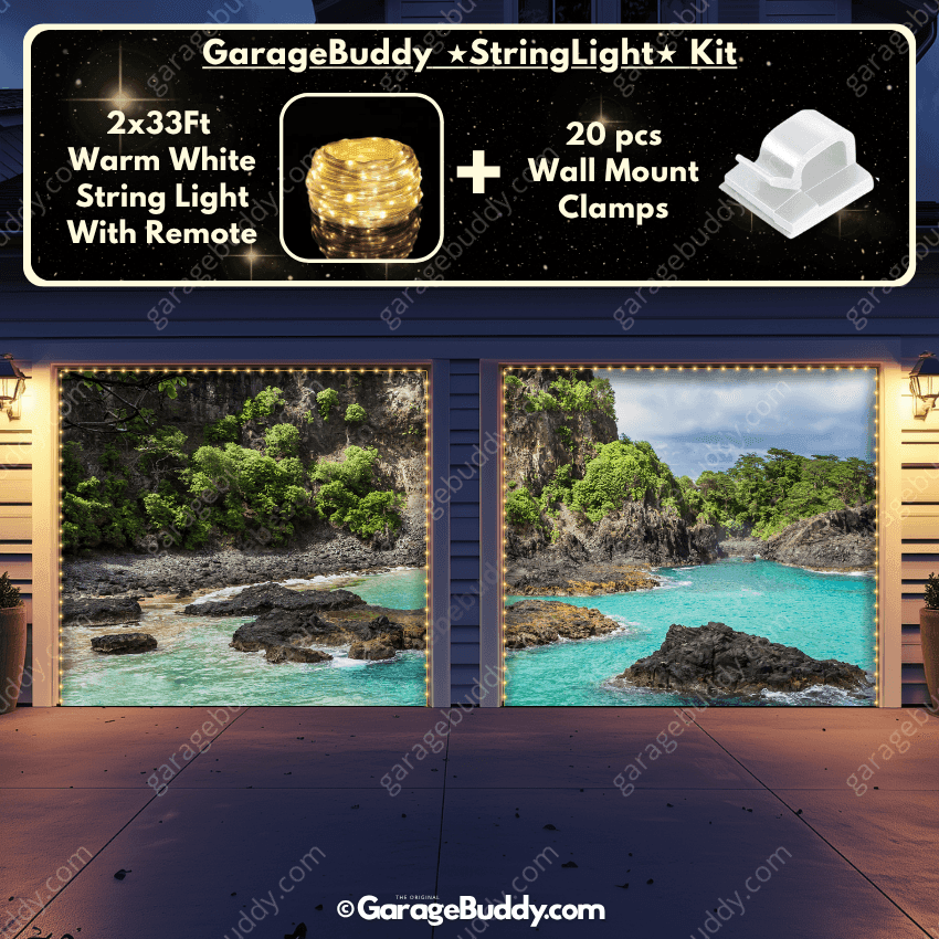 Islands | Nature Garage Door Cover