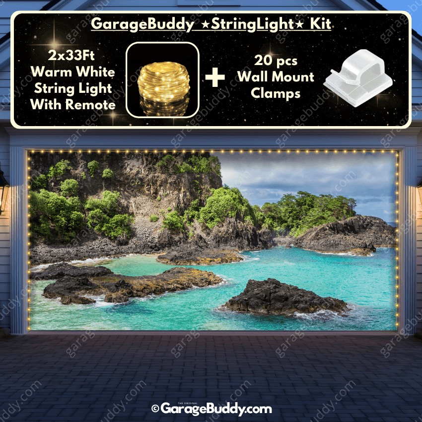 Islands | Nature Garage Door Cover