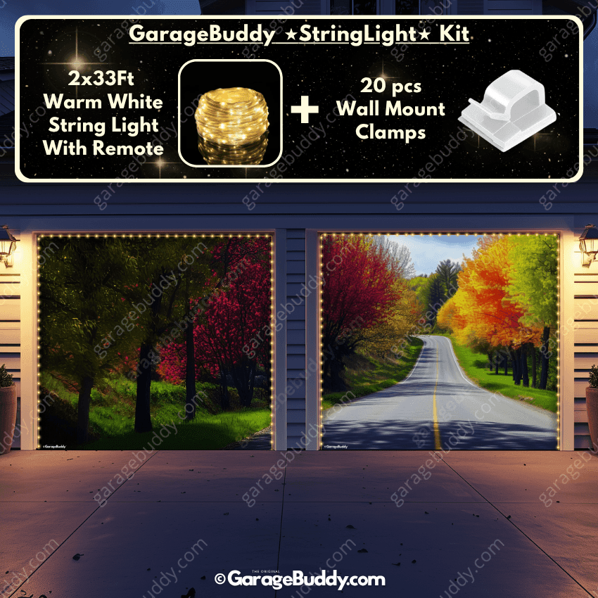 Spring Drive | Nature Garage Door Cover