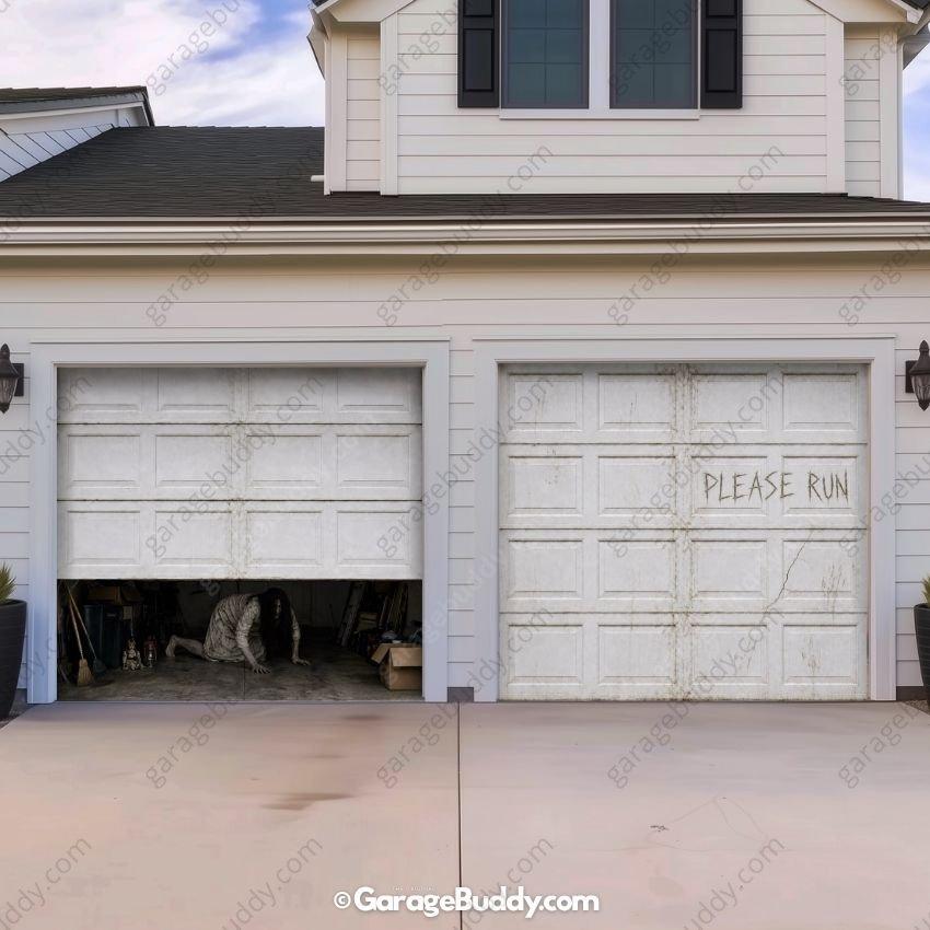 The Crawler | Halloween Garage Door Cover