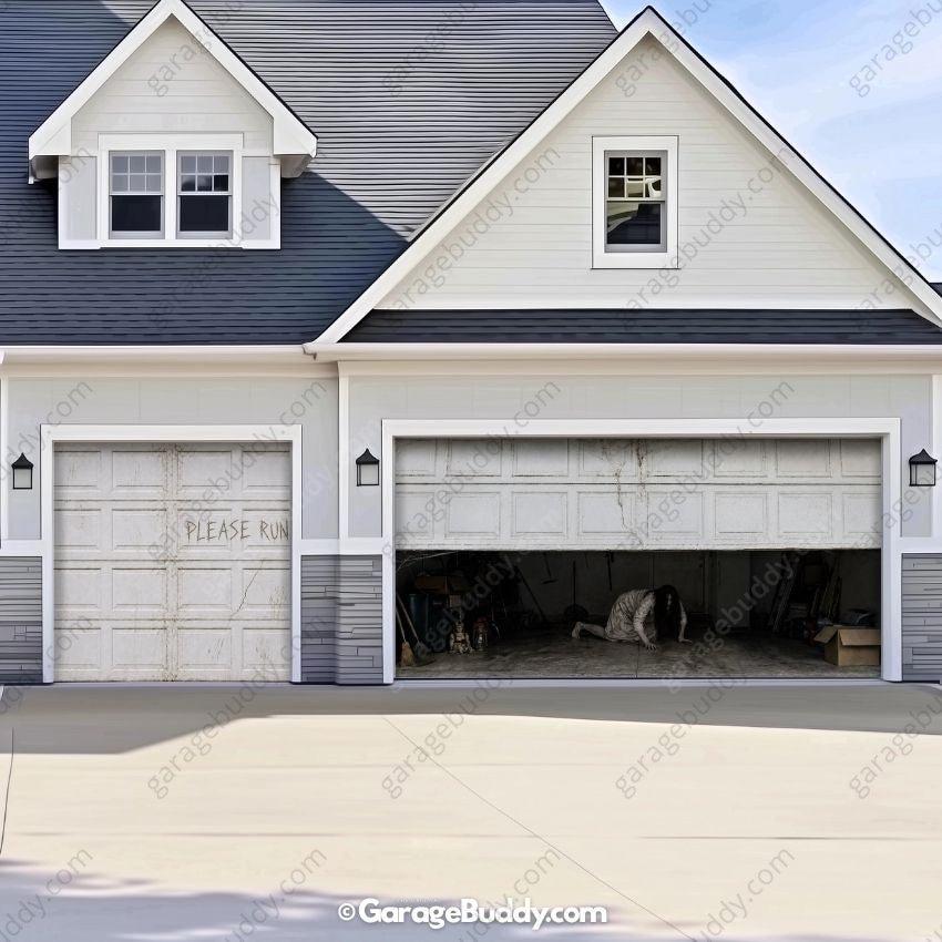 The Crawler | Halloween Garage Door Cover
