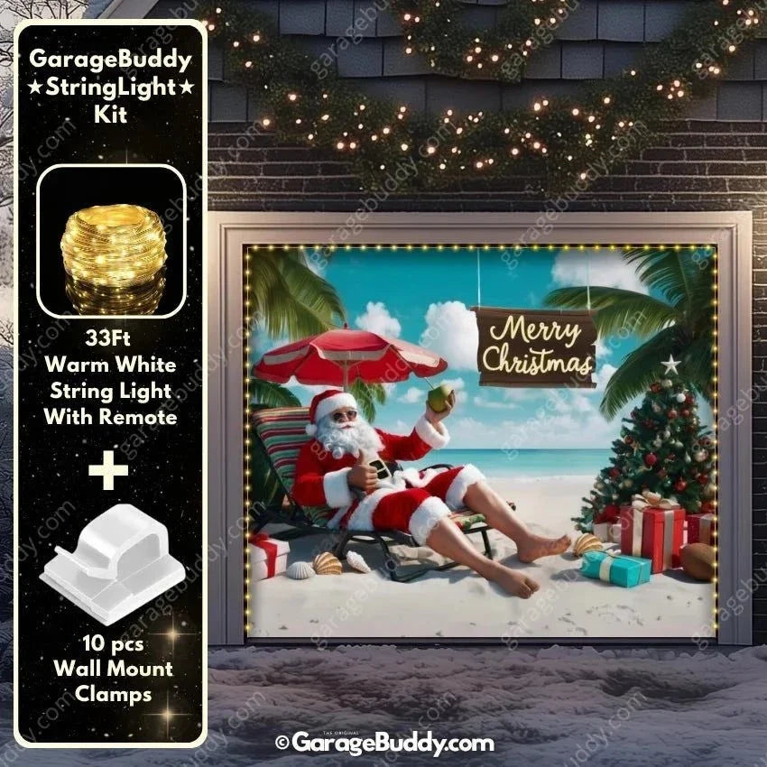 Christmas Paradise | Christmas Garage Door Cover