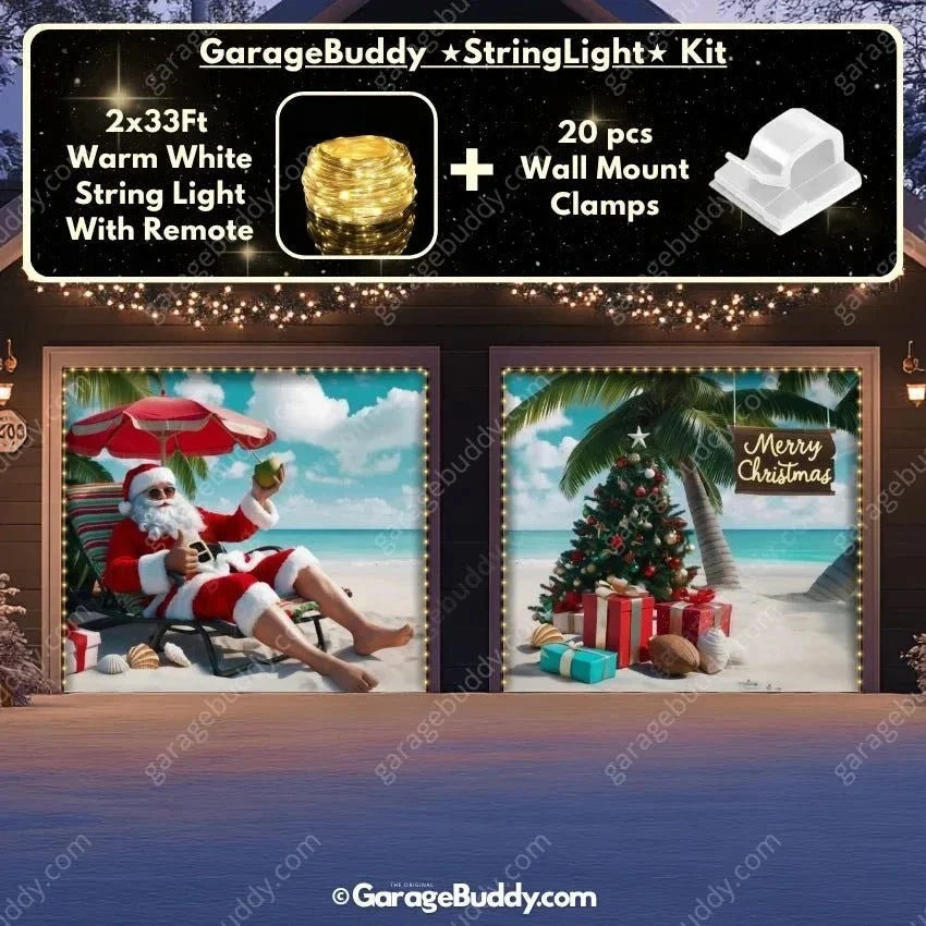 Christmas Paradise | Christmas Garage Door Cover