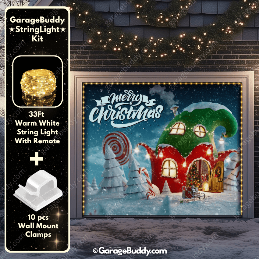 Christmas Wonderland | Christmas Garage Door Cover