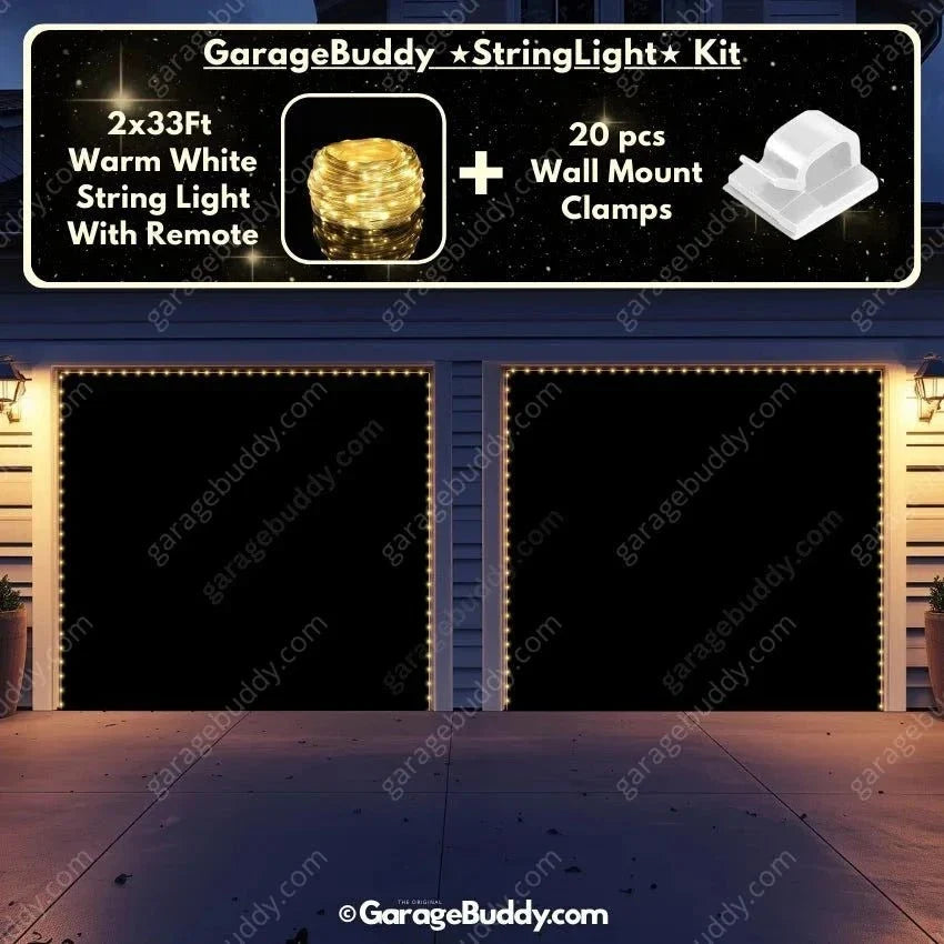 Classic Black | Garage Door Cover