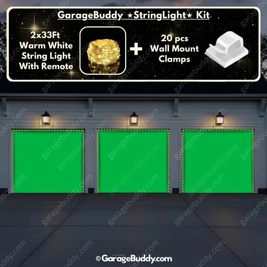 Green Screen | Garage Door Cover