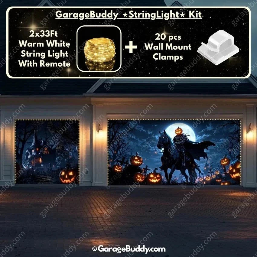 Headless Horseman | Halloween Garage Door Cover