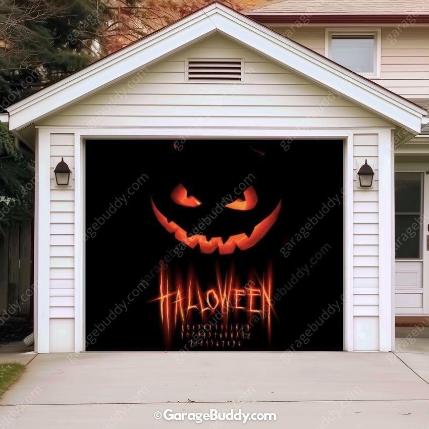 Spooky Halloween | Halloween Garage Door Cover