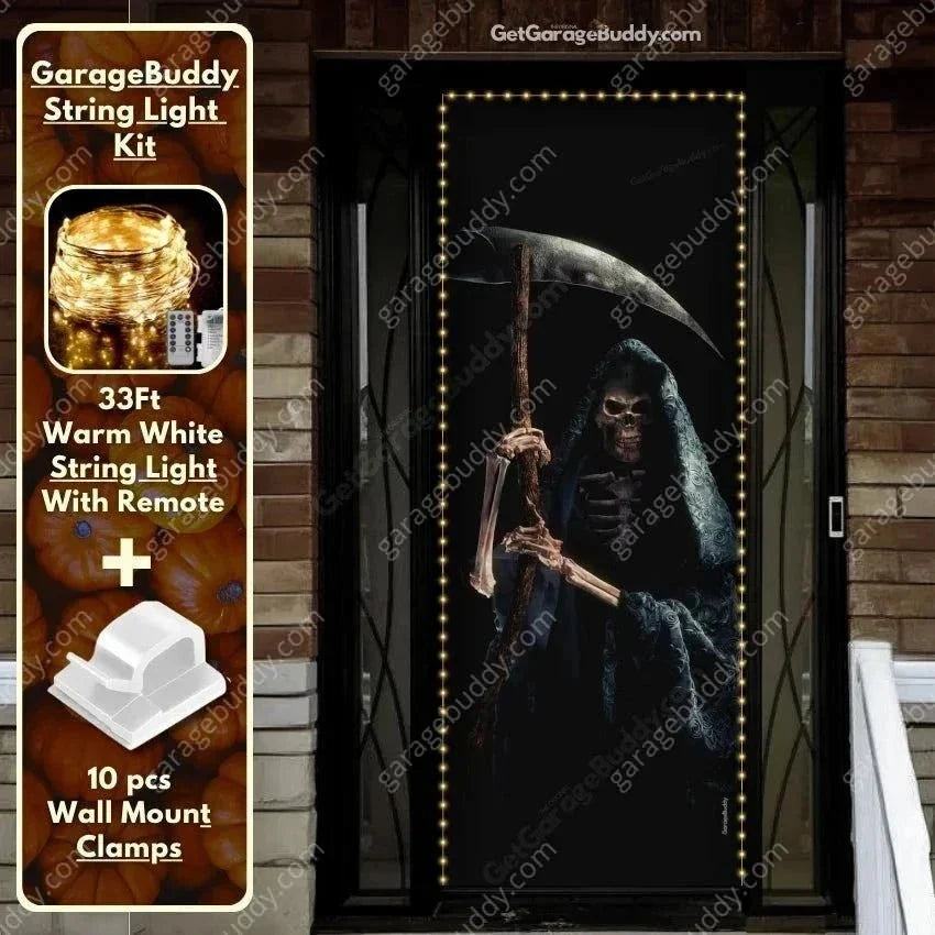 Grim Reaper | Halloween Front Door Cover