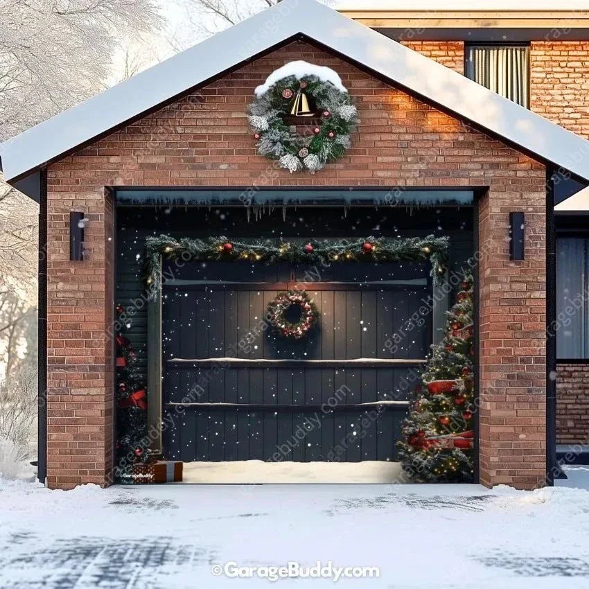 Holiday Door | Christmas Garage Door Cover
