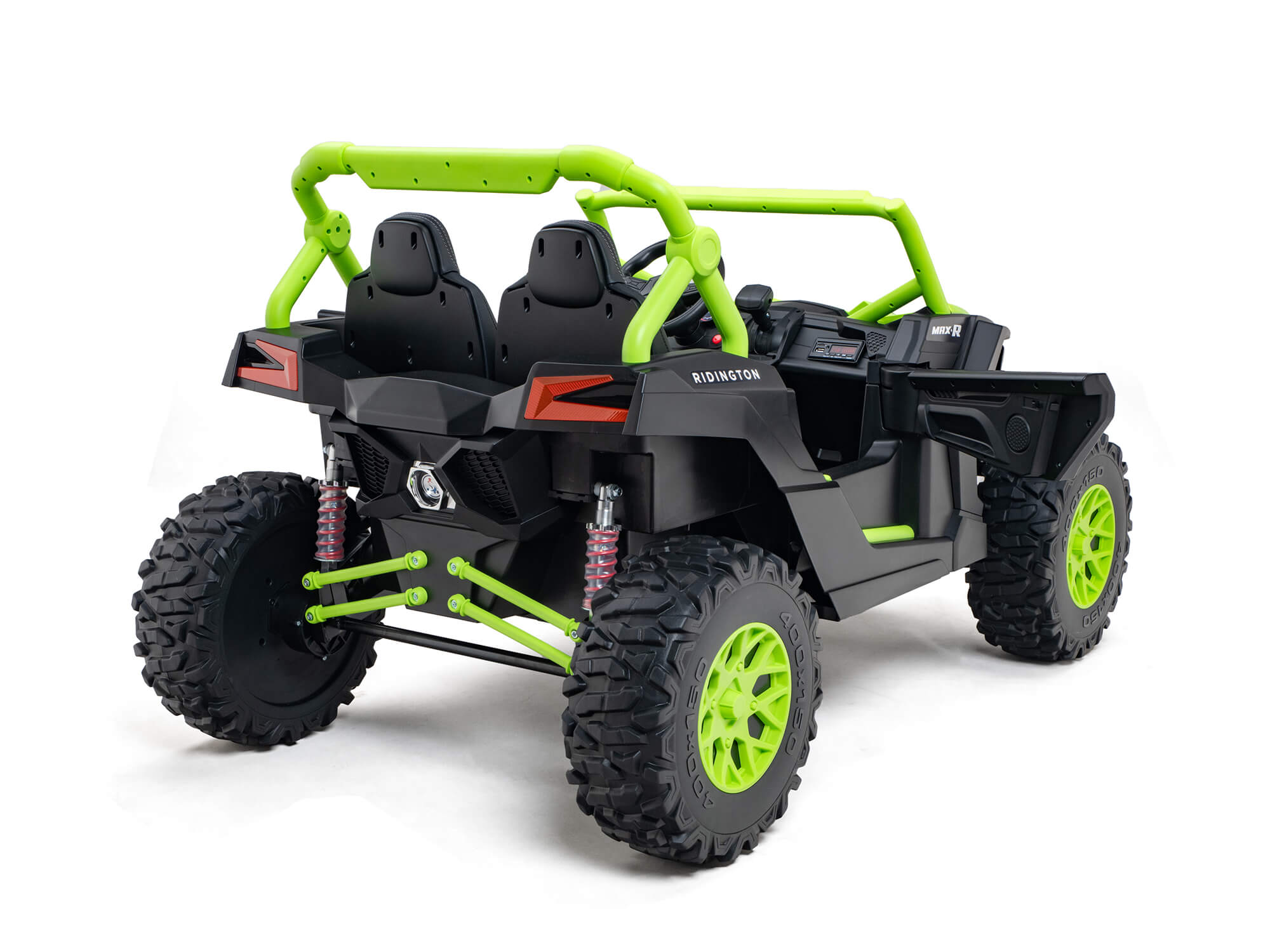 24V Ridington MAX-R All Terrain Ride-On Buggy with Remote - Green