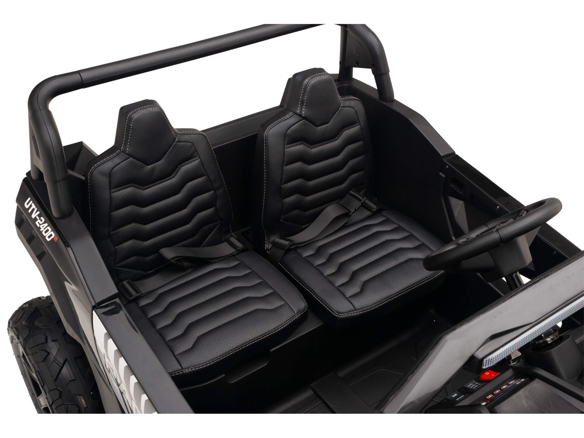 24V TREKCAR Rayder Ride-On Buggy - Black