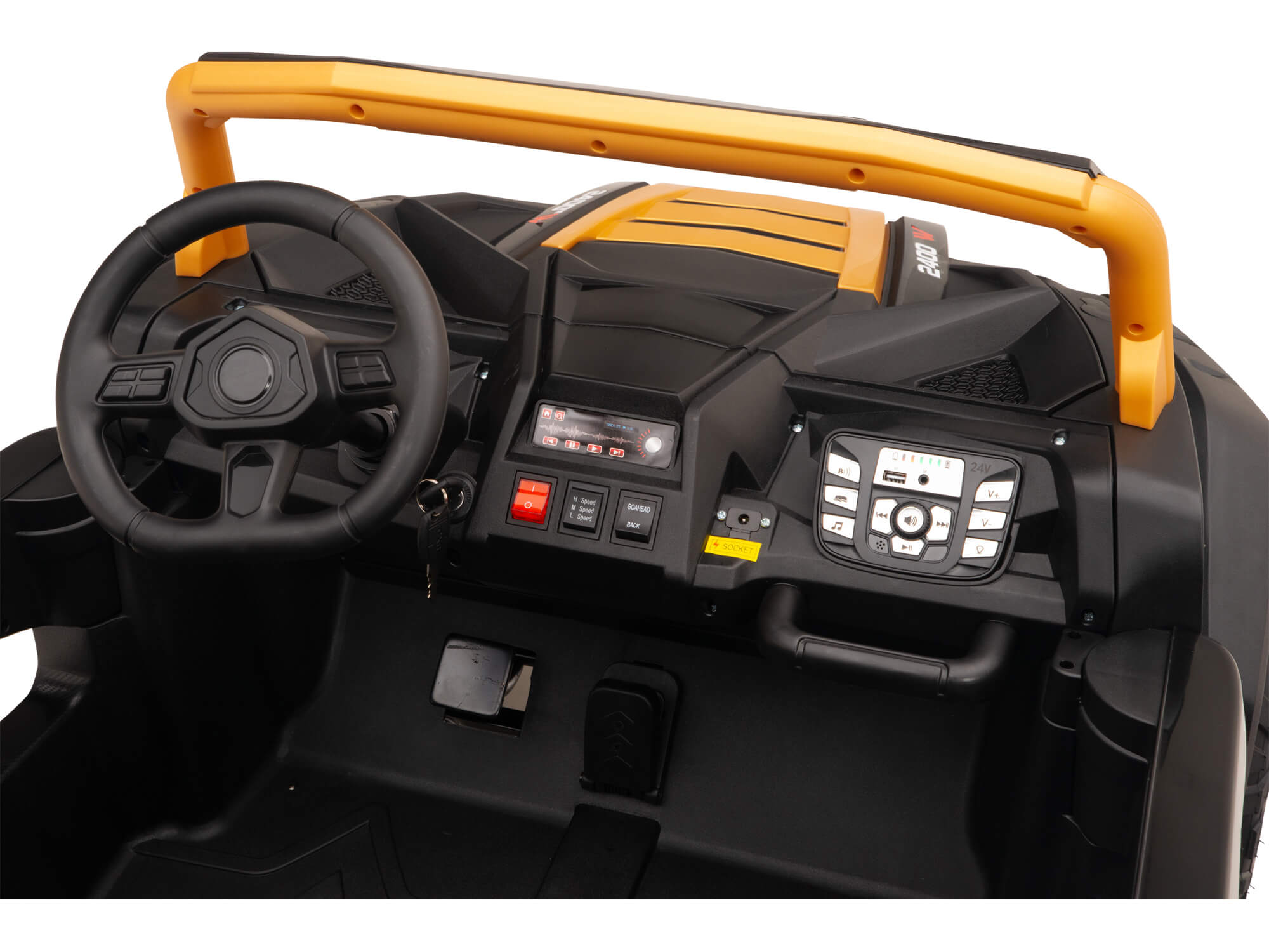 24V TREKCAR Rayder Ride-On Buggy - Gold