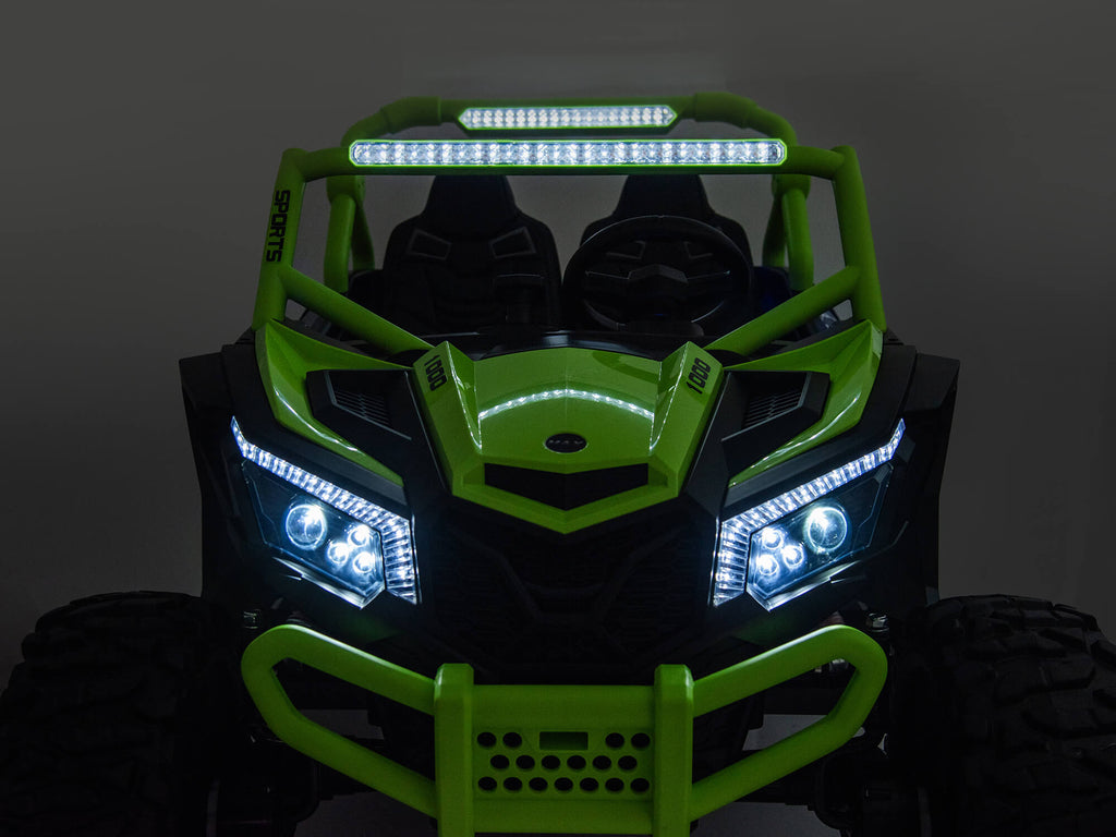 24V Ridington MAX-R All Terrain Ride-On Buggy with Remote - Green