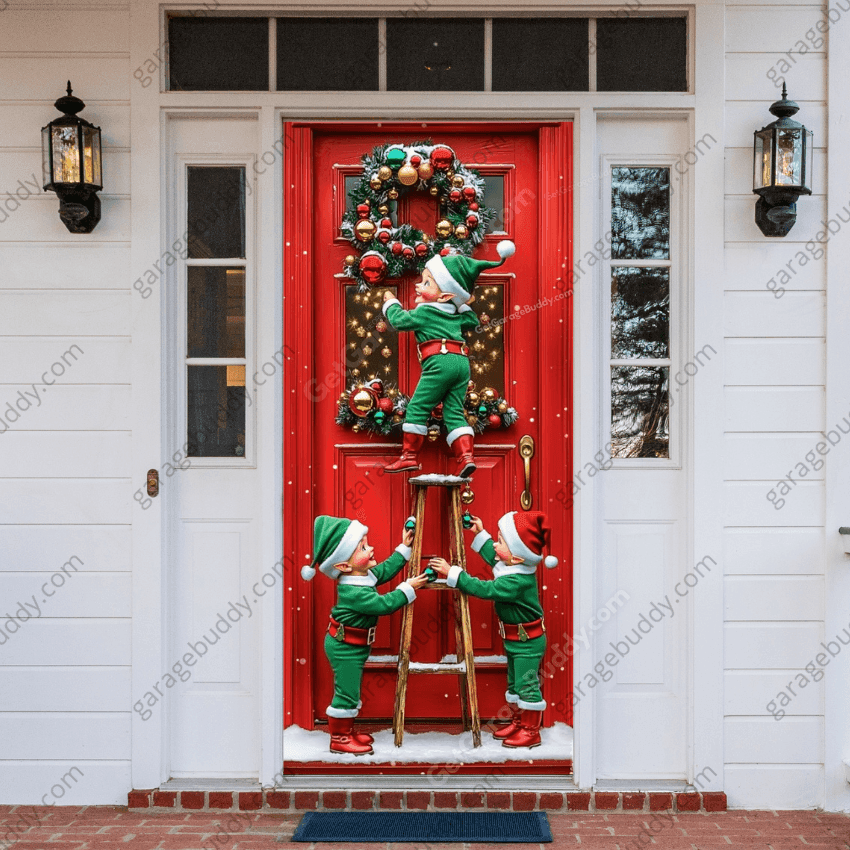 GarageBuddy | Christmas Front Door Covers