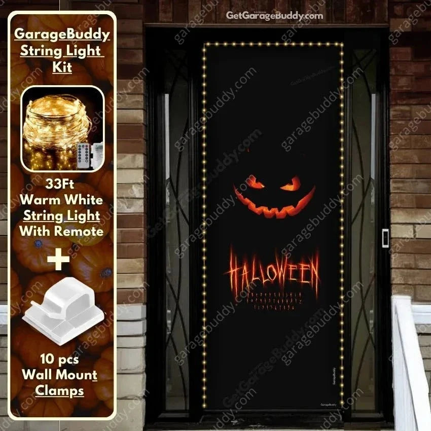 GarageBuddy Halloween Front Door Covers
