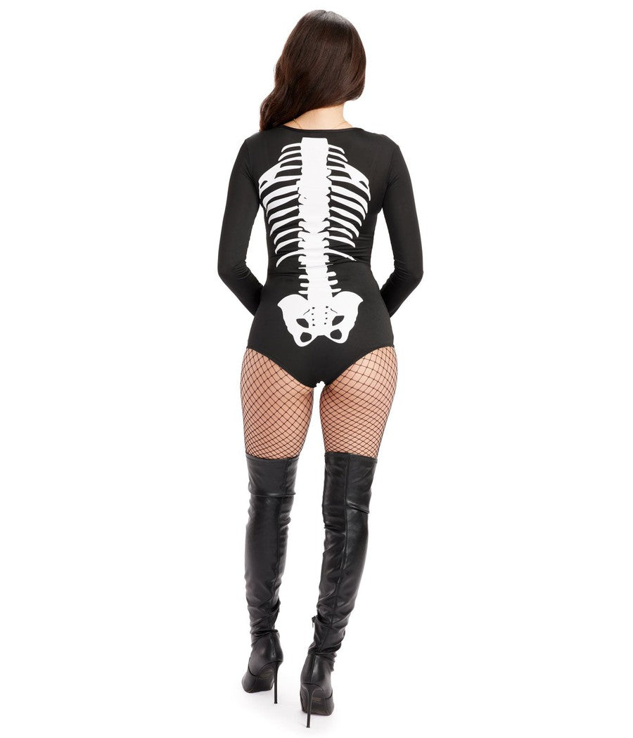 Sexy Skeleton Bodysuit Costume