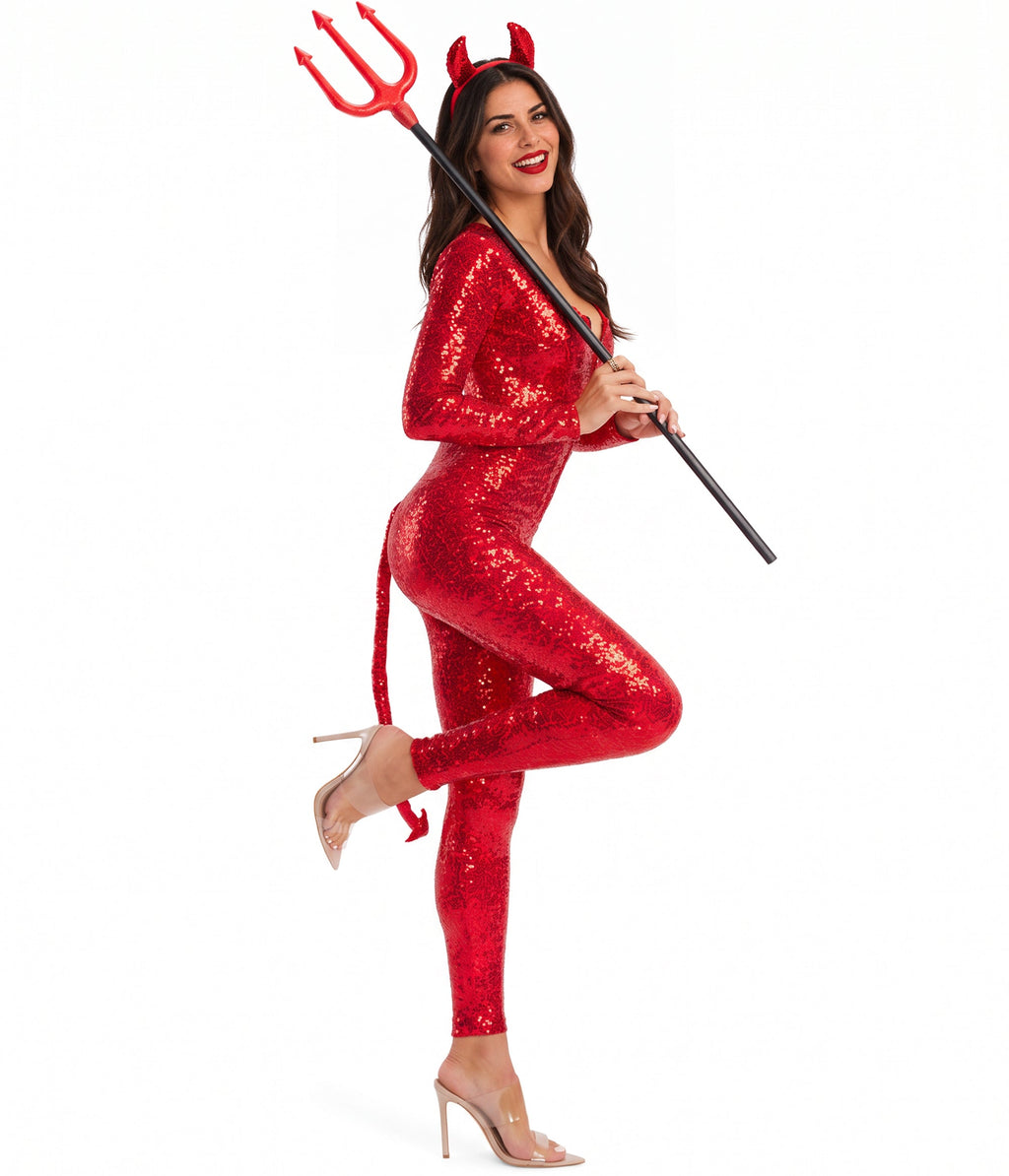 Sequin Devil Costume