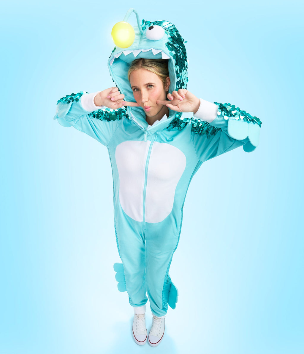 Women's Angler Fish Light Up Costume