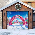 Candy World | Christmas Garage Door Cover