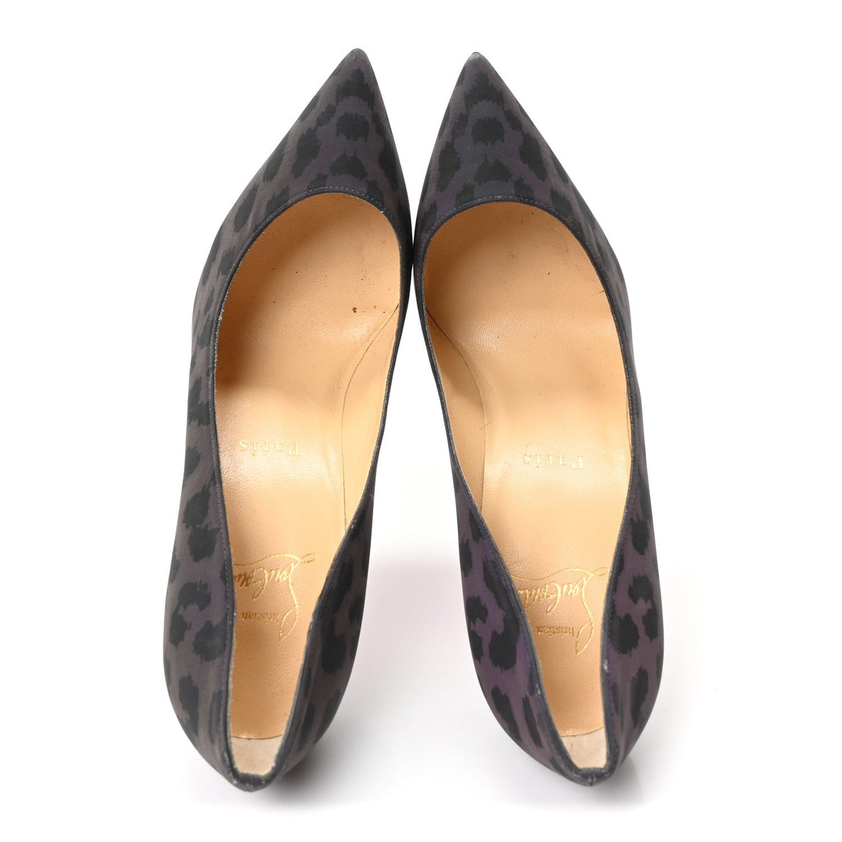 Nylon Reflex Leopard Pigalle Follies 100 Pumps 36 Multi