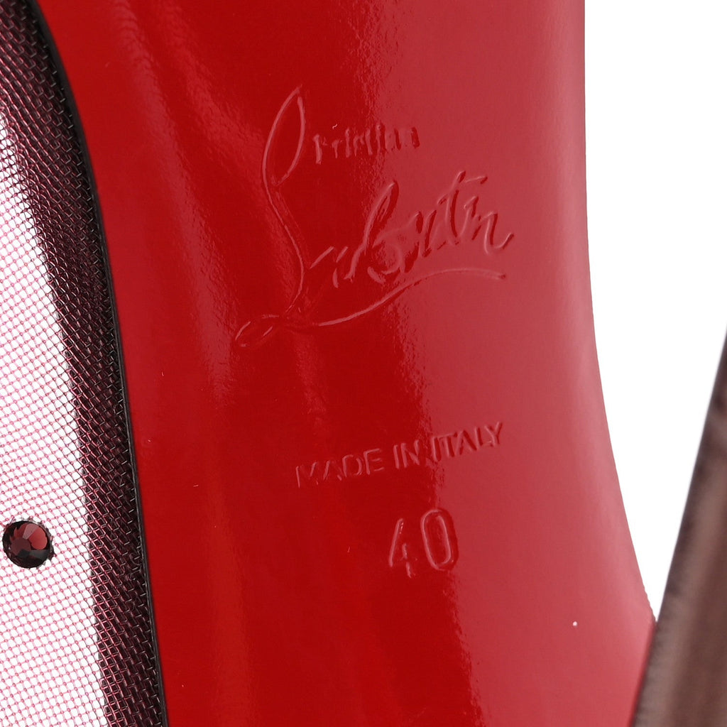 Rete Nappa Laminata Miss Z Degrastrass Perla 100 Pumps 40 Palacy