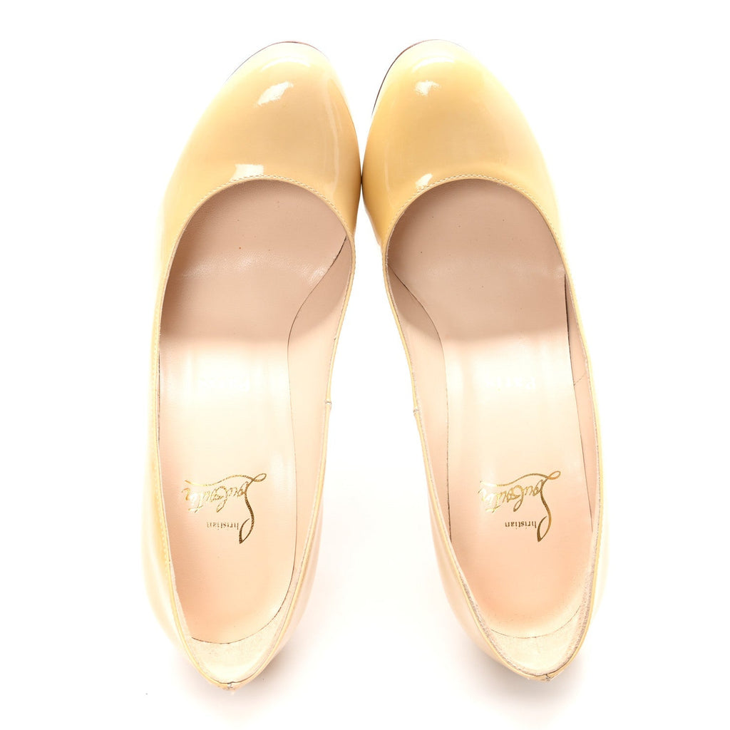 Patent Fifi 100 Pumps 38.5 Nude