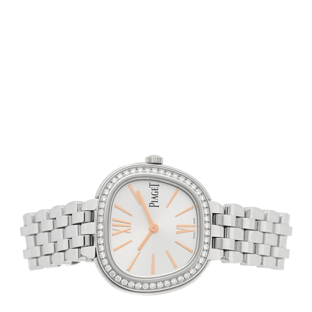 Stainless Steel Diamond 29mm Sixtie Quartz Watch
