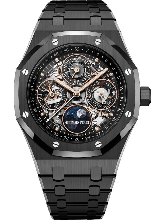 Audemars Piguet Royal Oak Perpetual Calendar Openworked - Ref# 26585CE.OO.1225CE.01