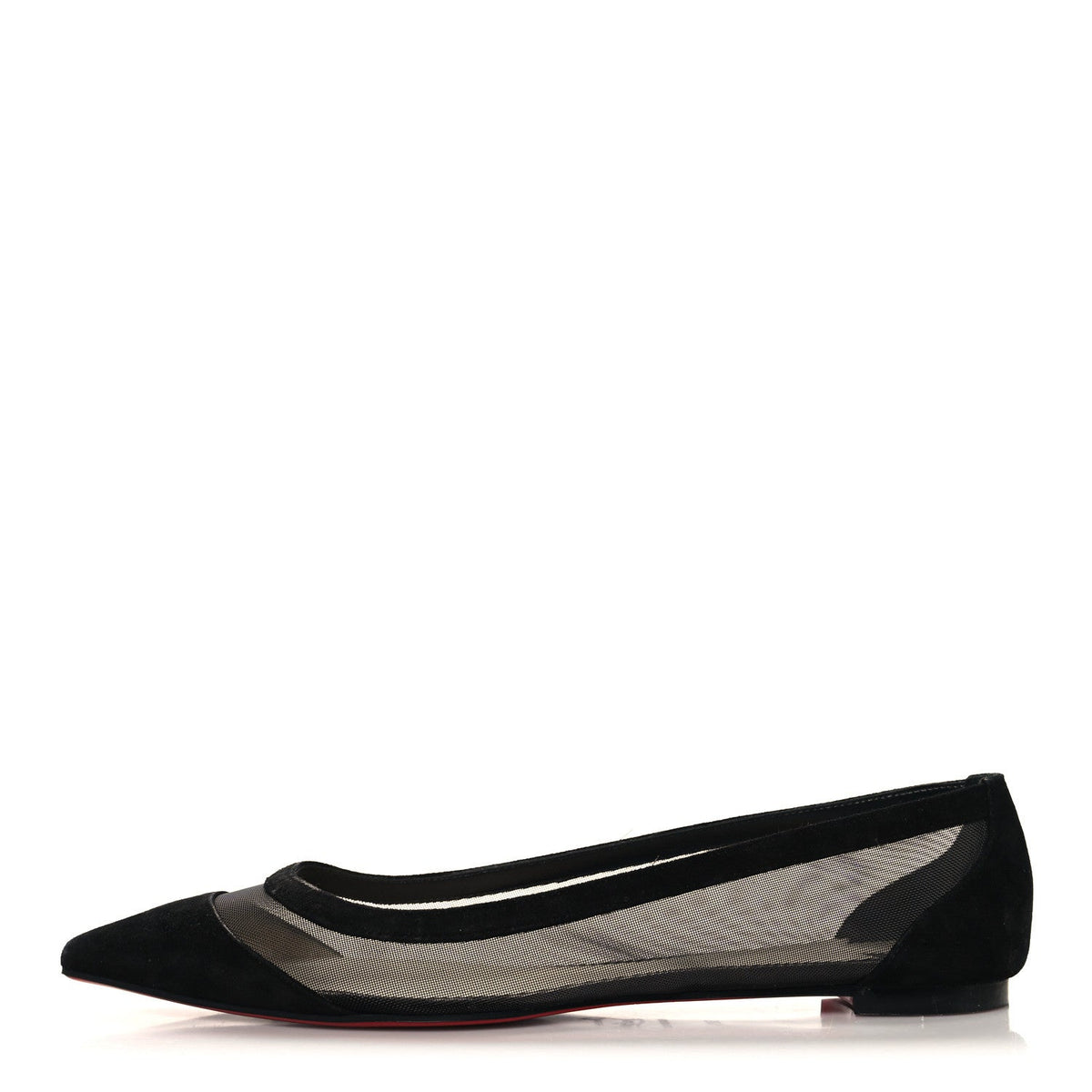 Veau Velours Rete Galativi Flats 38.5 Black