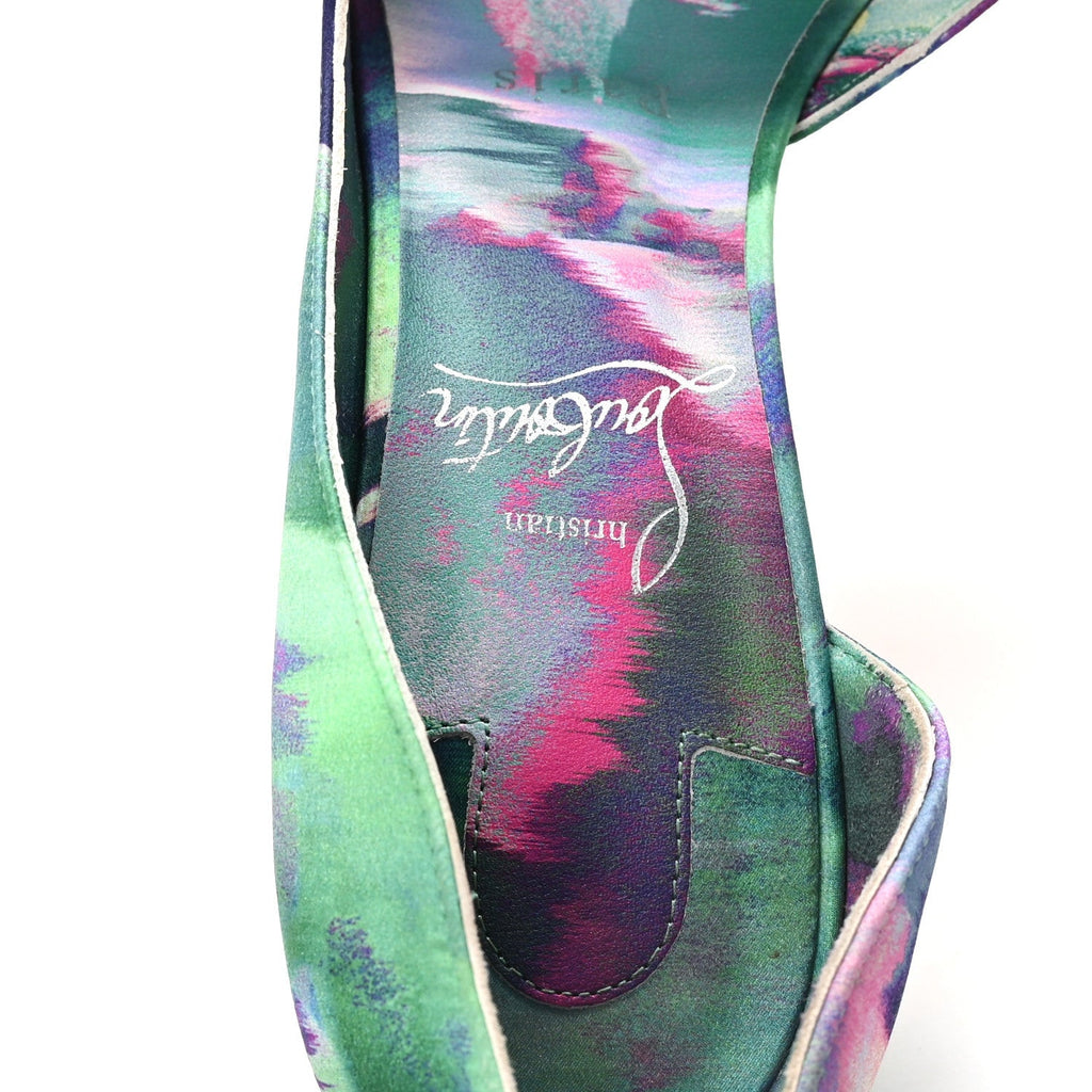 Satin Melancholia Iriza 100 Pumps 37.5 Multicolor