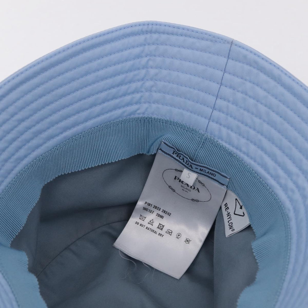 PRADA Bucket hat Hat Nylon S Light Blue Auth BA16460M
