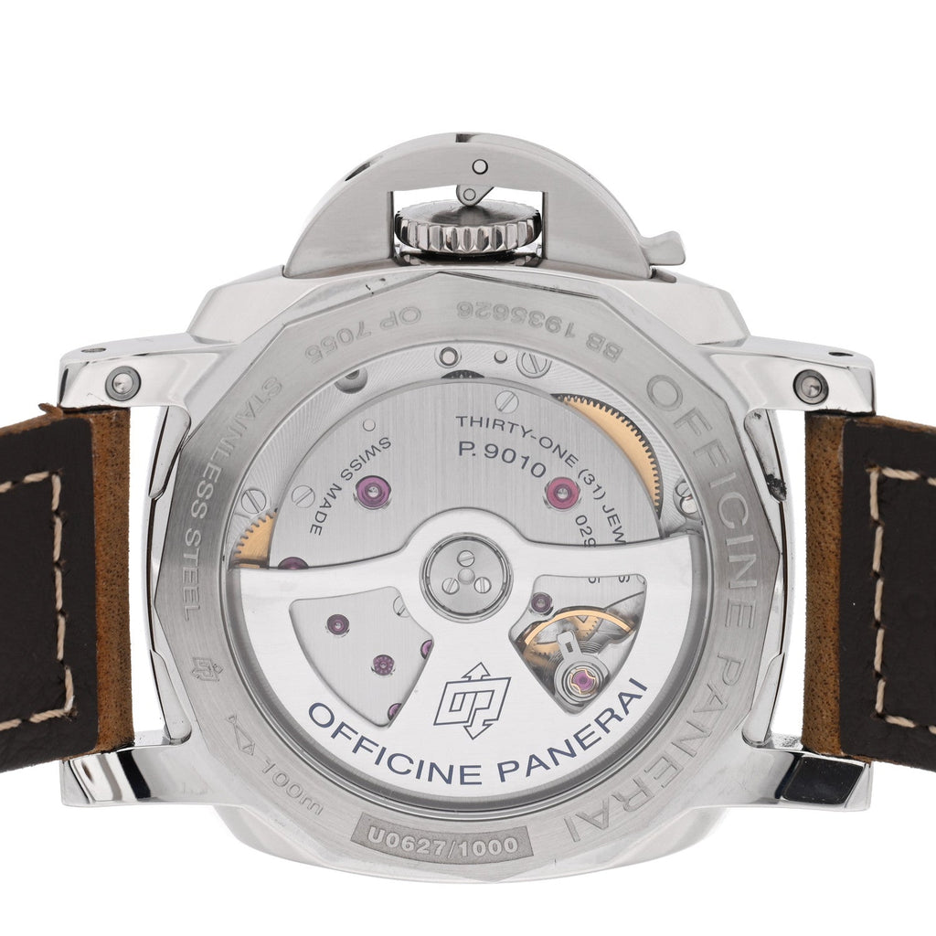 Stainless Steel Calfskin 42mm Luminor Marina 1950 3 Days Automatic Watch White PAM01523