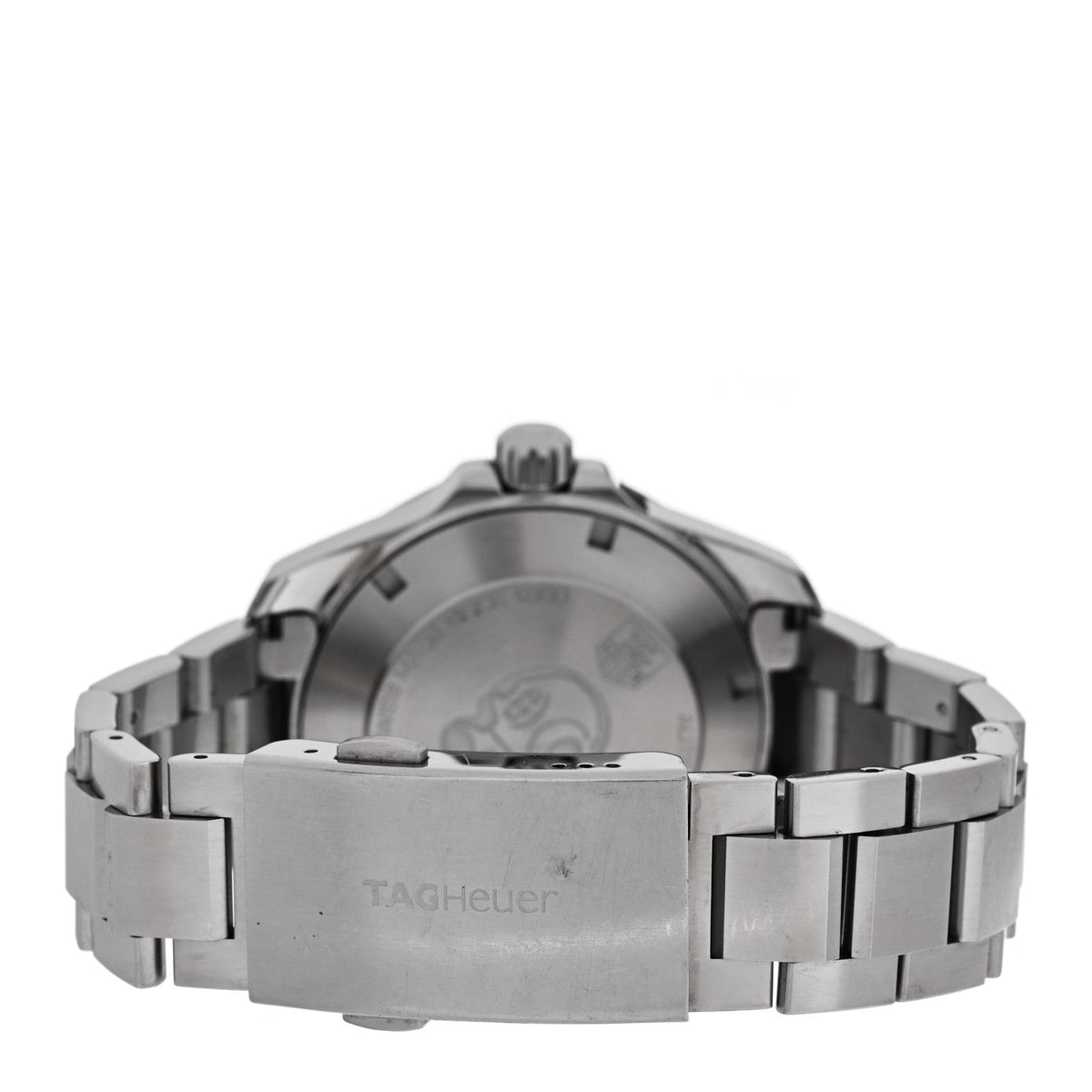 Stainless Steel 41mm Aquaracer 300M Automatic Watch Black WAY211A-1