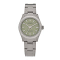 Stainless Steel 31mm Oyster Perpetual Watch Pistachio 277200