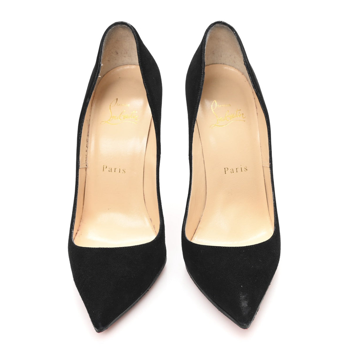 Suede Pigalle Follies 120 Pumps 38 Black
