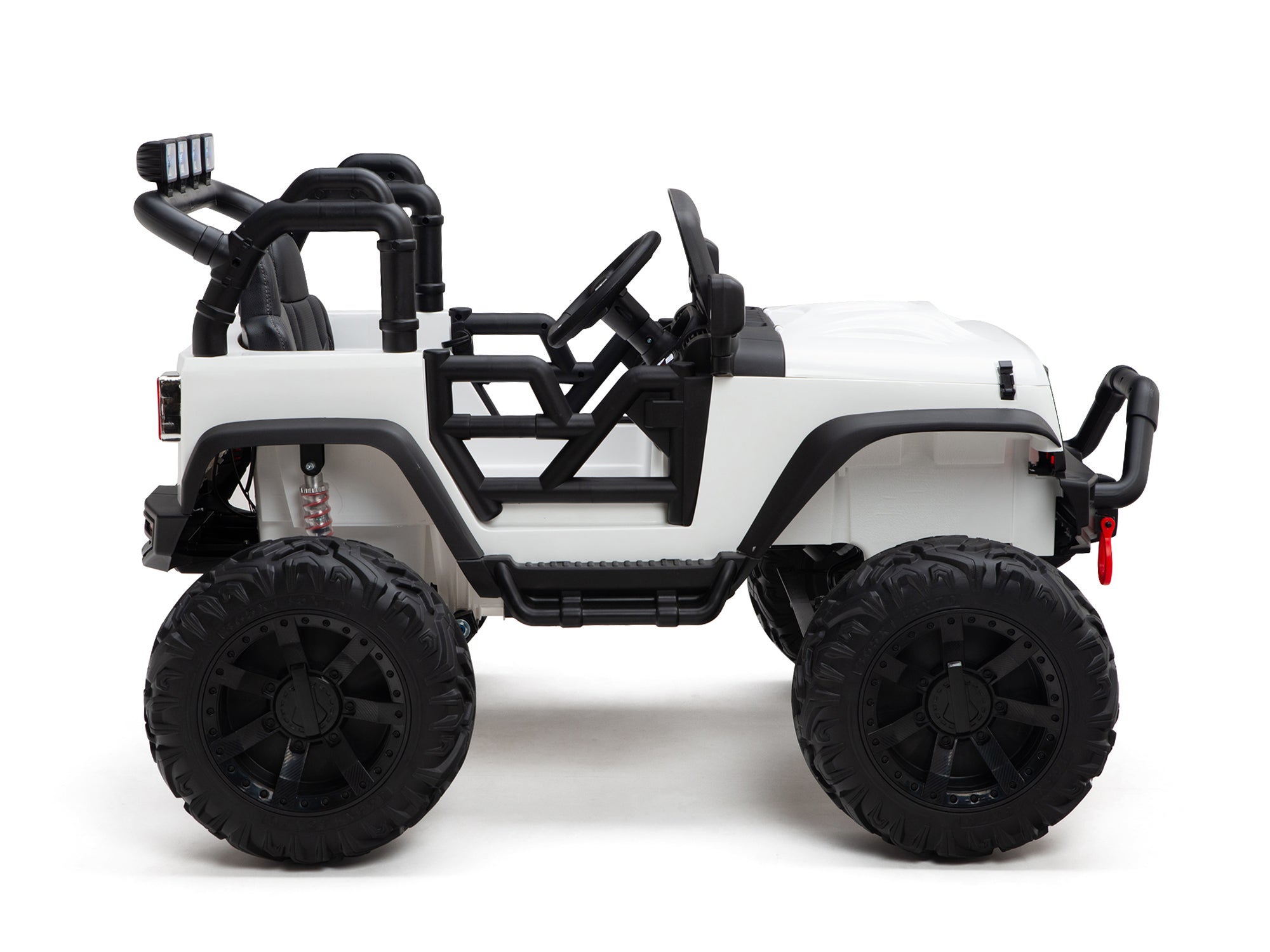 Nighthawk Kids 24V Battery Operated Ride On Truck With Remote - White
