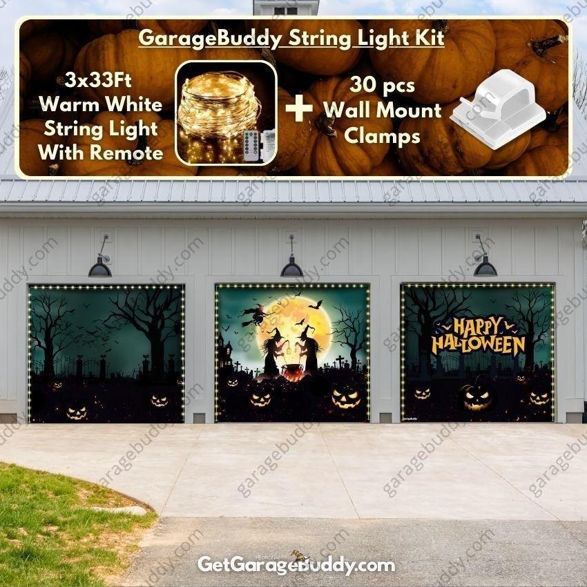 🎃GarageBuddy®️ Halloween Garage Door Covers