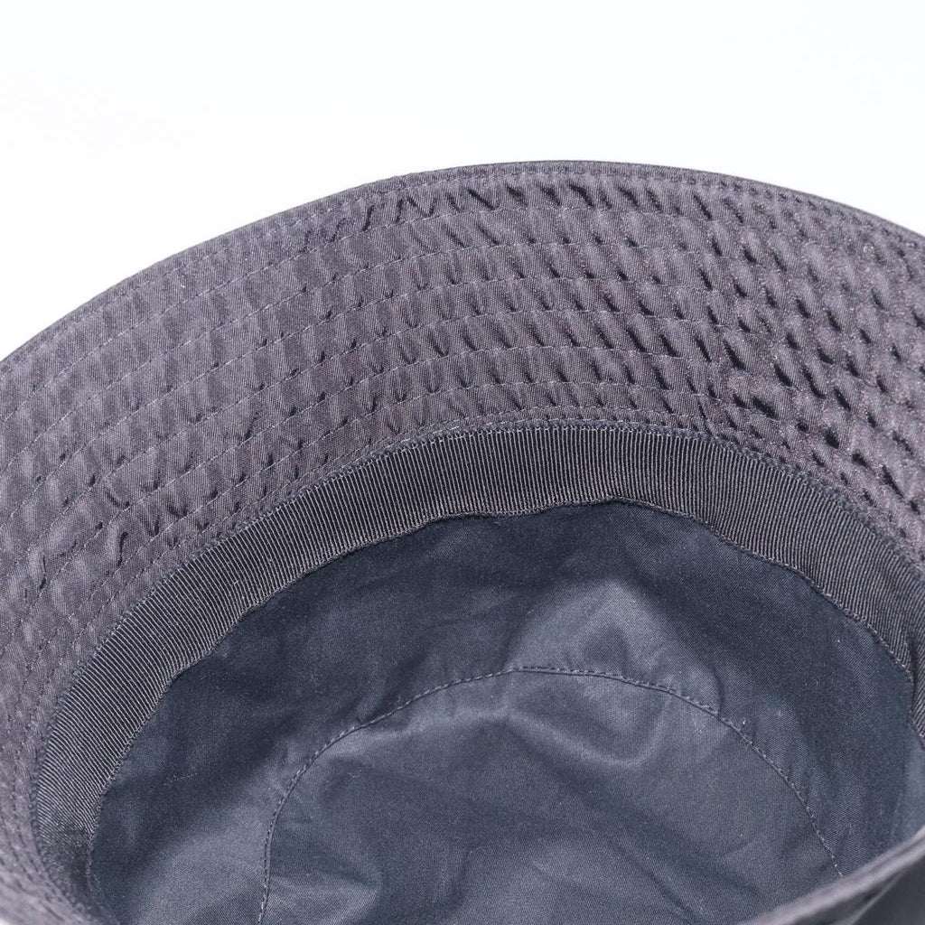 PRADA Bucket Hat Nylon L Black Auth hk4232V