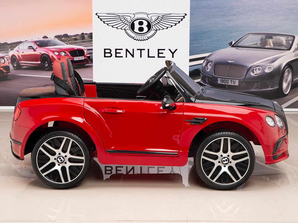 12V Bentley Continental Supersports Kids Electric Ride On Car with Remote - Red